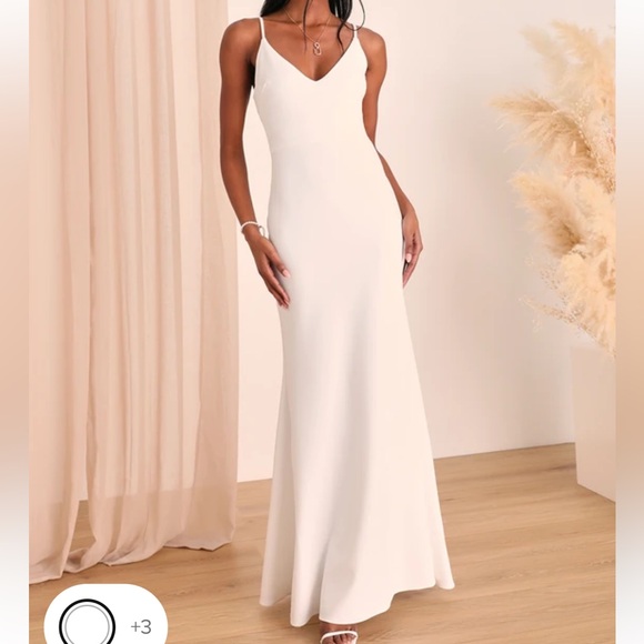 Lulus Infinite Glory White Maxi Dress - Picture 4 of 6